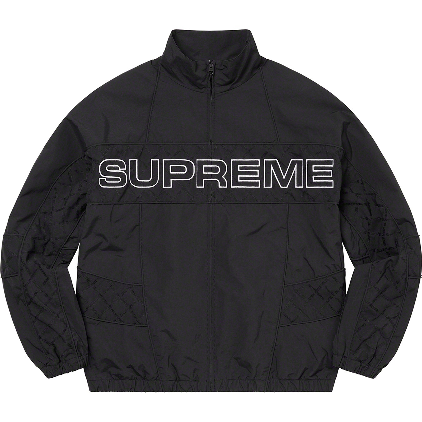 Jacquard Panel Track Jacket view 14